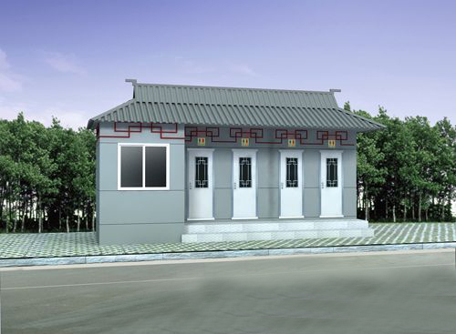仿古厕所型5