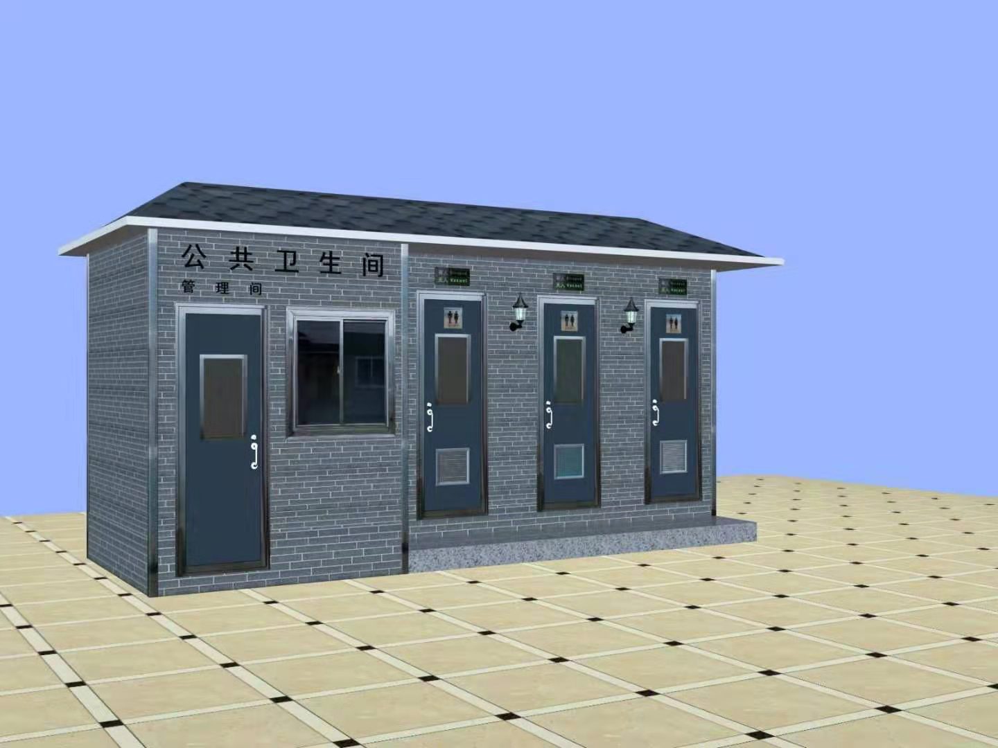 仿古厕所9